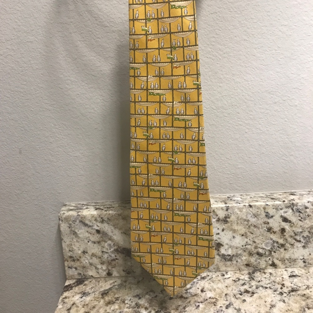 Ferragamo silk tie.  Great condition.